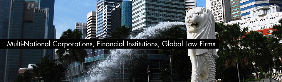 Multi-National Corporations, Financial Institutions, Global Law Firms
